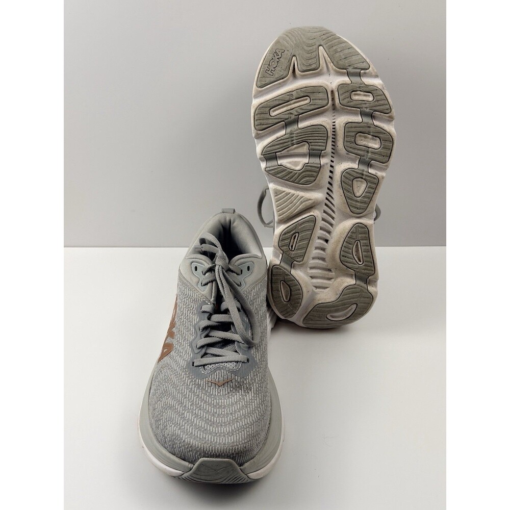Size 8B - Hoka One One HOKA Gaviota 5 Wide Harbor Mist Rose Gold W - Picture 7 of 8